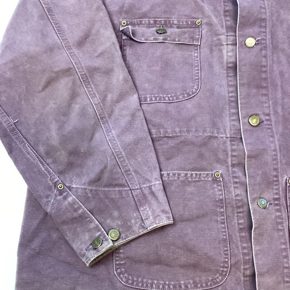 Carhartt Men’s Chore Style Coat Size 2XL Purple - Picture 2 of 7